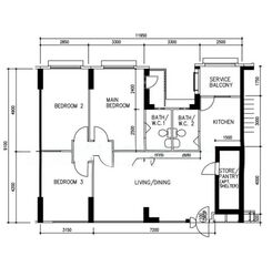 Blk 317 Sembawang Vista (Sembawang), HDB 4 Rooms #606590401